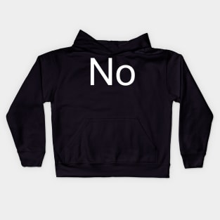 No Kids Hoodie